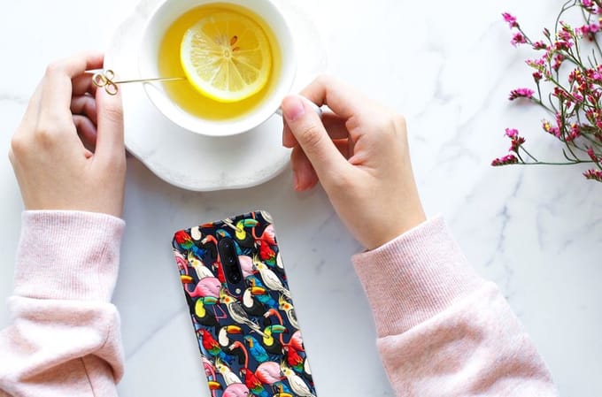 OnePlus 7 Pro TPU Hoesje Birds