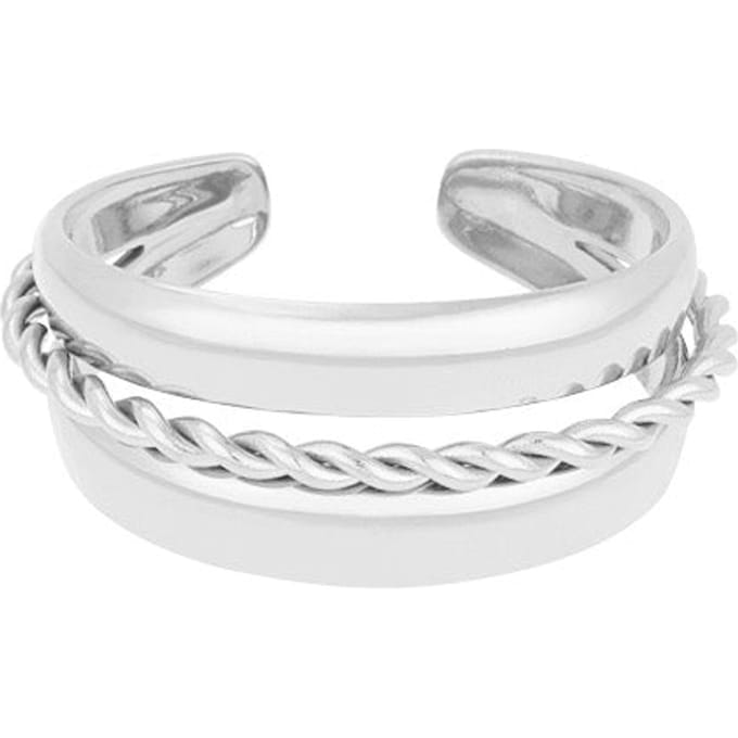 Nova Layer Ring - Silberfarben / Einheitsgröße
