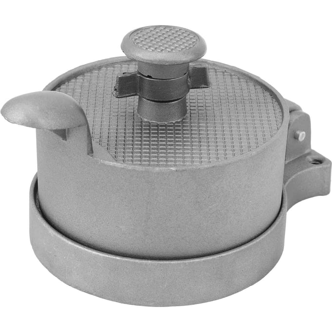 Burgerpers Hamburger Patty Maker Verstelbare Dikte Anti-aanbak Multifunctioneel Aluminiumlegering gray
