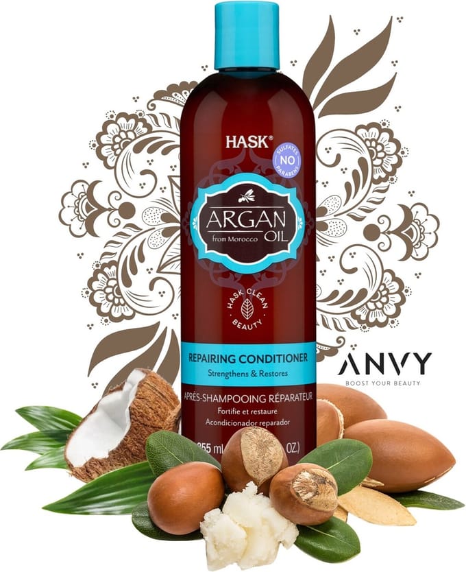 Hask Conditioner Argan Oil Repairing Conditioner - Crèmespoeling