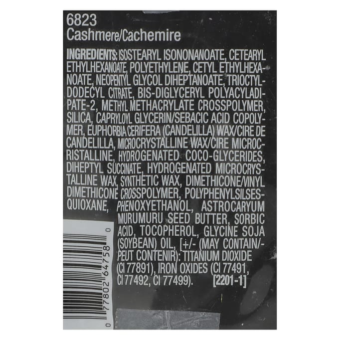 Color Perfect, Foundation Stick, 6823 Cashmere, 7G(0,25 oz) black