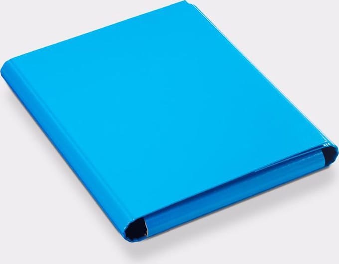 Luxe presentatiemap A4 licht-blauw