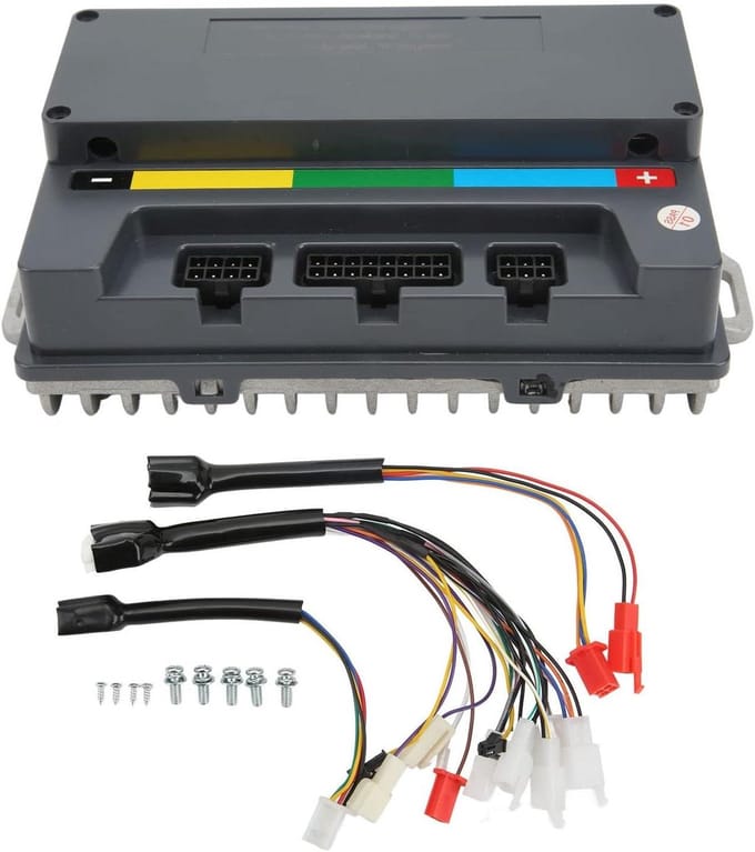 Motor Controller - ECU Sine Wave - Elektrische Motor - PC Programmeerbaar - 72 Volt - Zwart