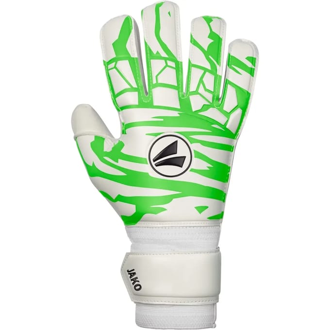 Jako Animal Basic Rc Keepershandschoenen Kinderen - Wit / Fluo Groen | Maat: 4