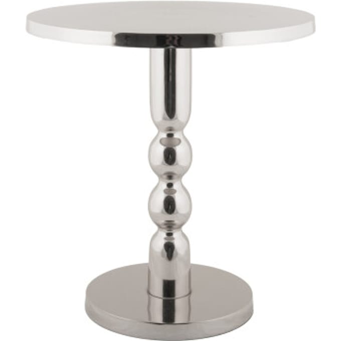 Leitmotiv - Bijzettafel Sheen - Chrome plated