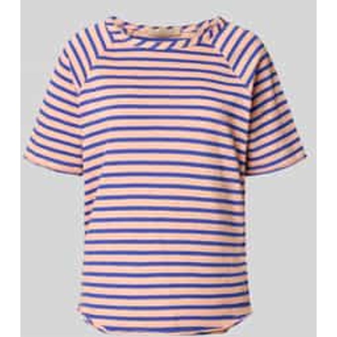 regular fit T-shirt met ronde hals