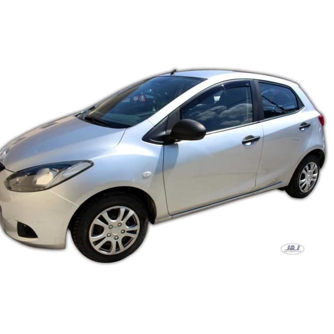 J&J AUTOMOTIVE | Heko Deflecteurs d'air Déflecteurs de Vent Pour Mazda 2 5P. Berlina 2009-2014