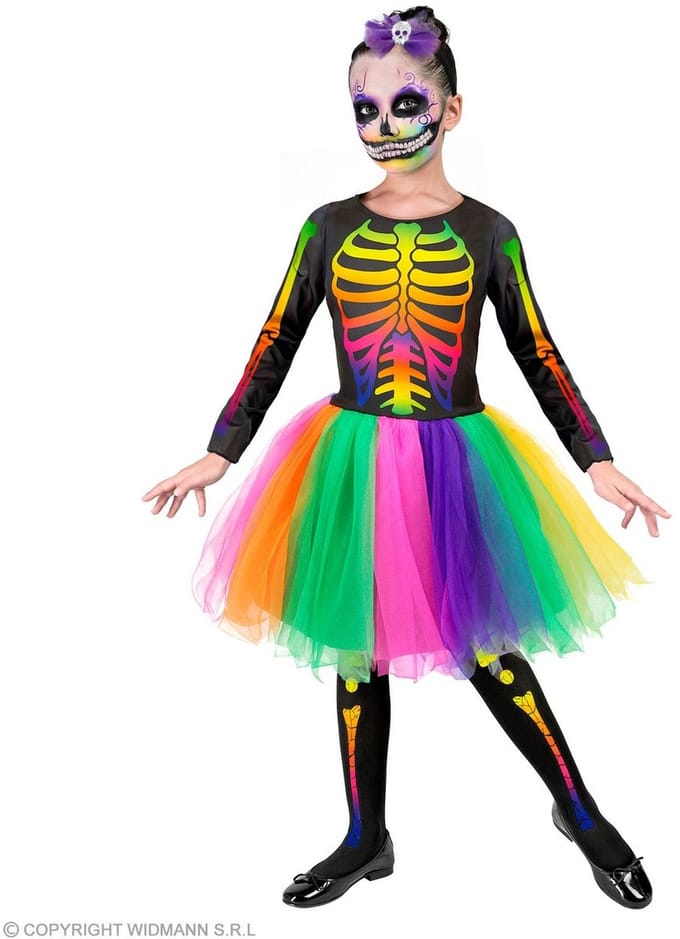 Skelet regenboog kind