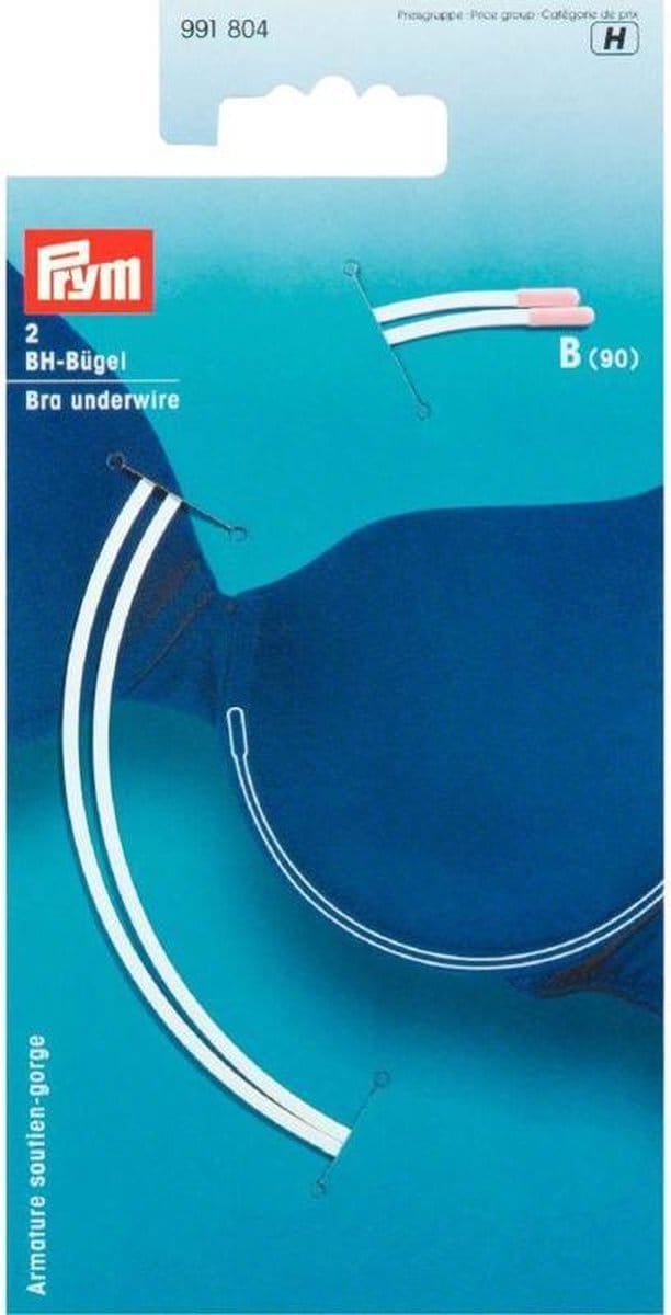 PRYM BH-beugels maat B (90) wit 991804 - Lingerie accessoires - Prym