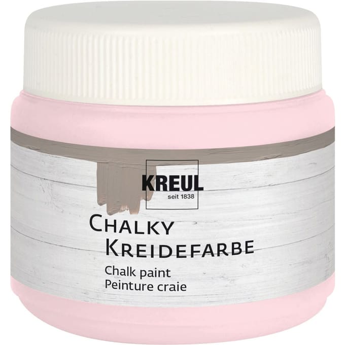 KREUL krijtverf Chalky, Mademoiselle Rosé, 150 ml