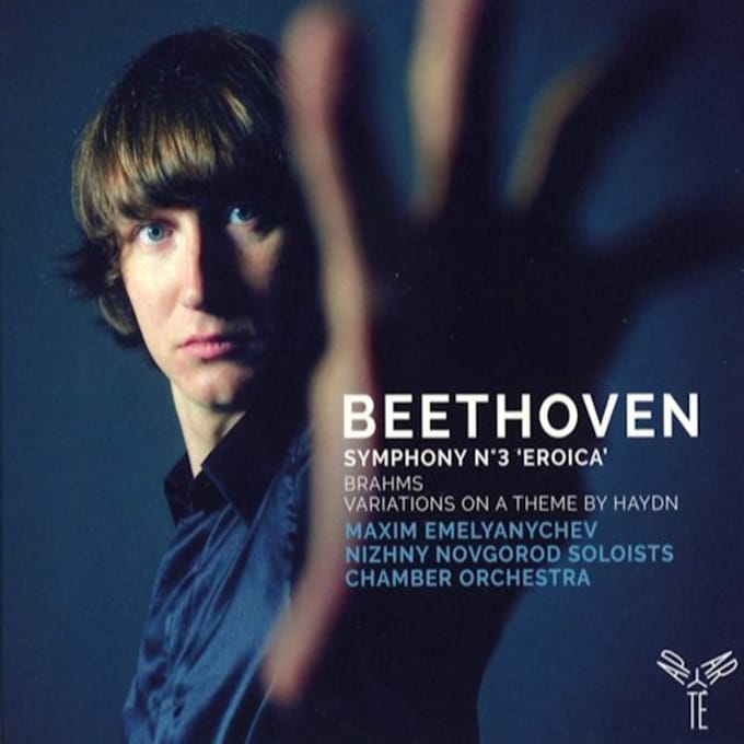 Maxim Emelyanychev, Nizhny Novgorod Soloists Chamber Orchestra - Beethoven: Symphony No.3 | Brahms: Variations On A Theme By Haydn (CD)