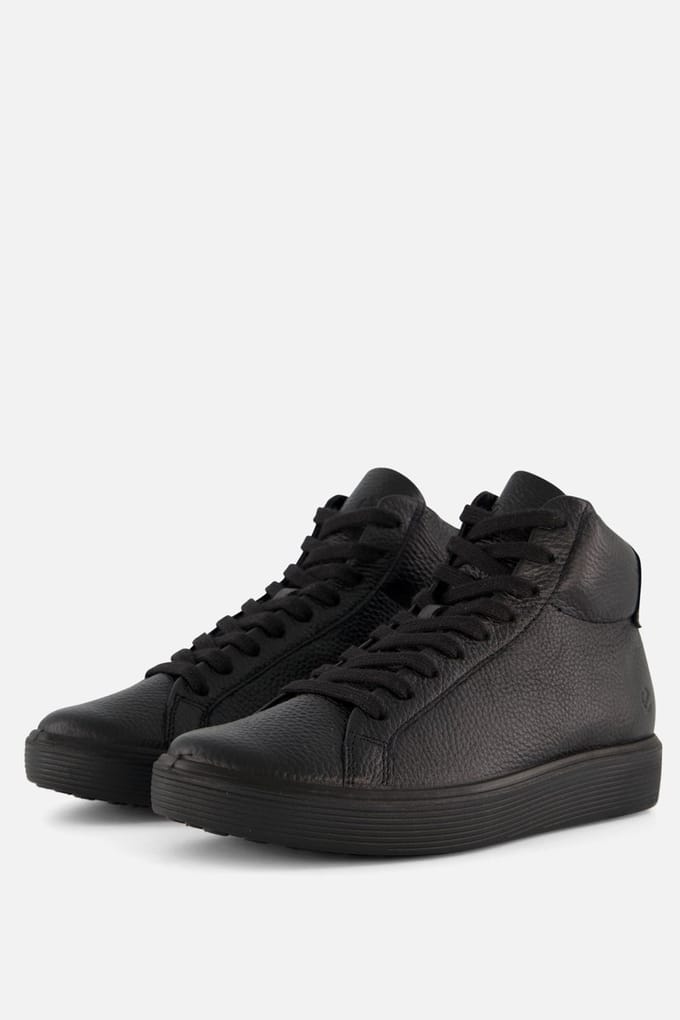 Ecco Soft 60 dames sneaker - Zwart - Maat 38