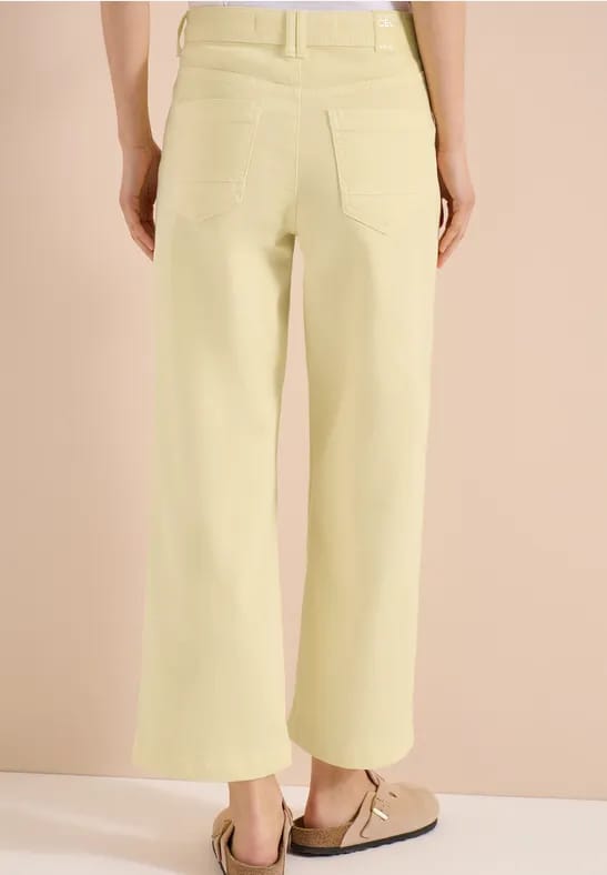 7/8 High Waist Wide Legs jeans in Loose Fit