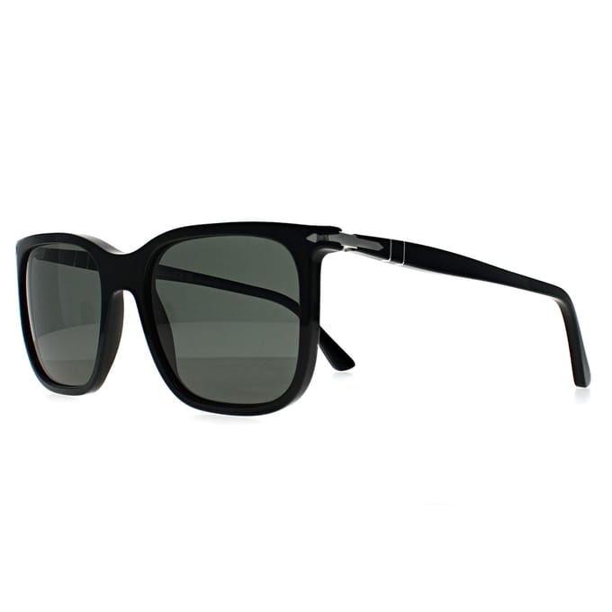 Persol PO3357S 95/58 zwart groen gepolariseerde zonnebril