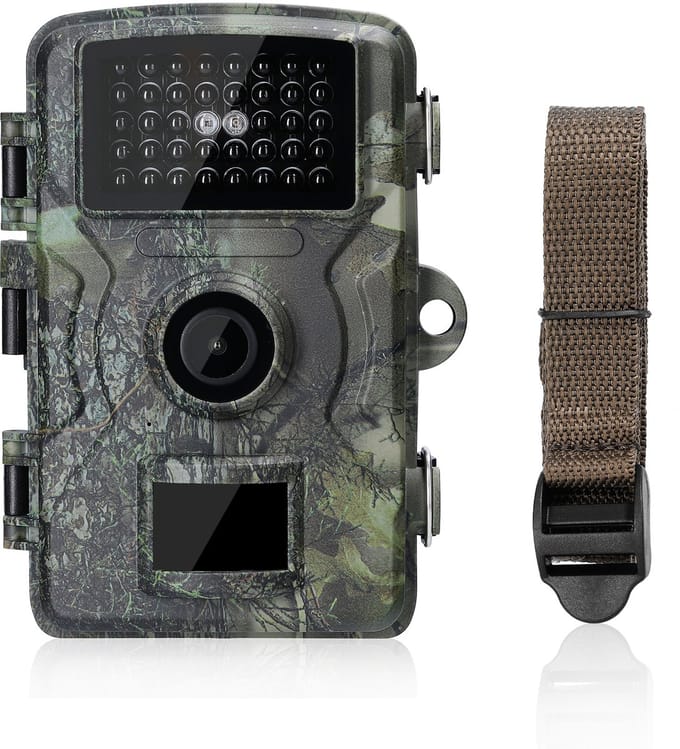 Wildcamera 1080P 16MP – IP66 – 0,7 s Bewegingsdetectie – 2,0 inch TFT – Dag & Nacht