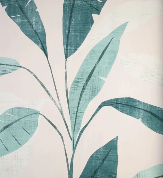 Tropical behang bladeren 407549