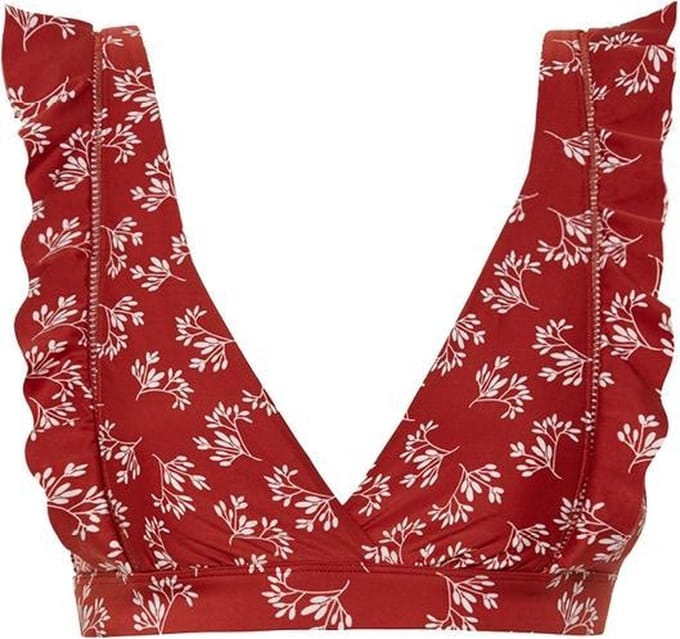 Beachlife Little Leaves Bikinitop met ruches en padding Dames - Maat 40B