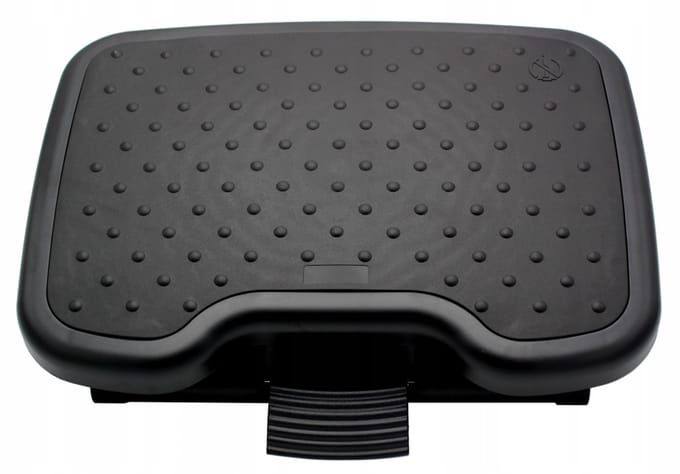 Verotech 70004 - Ergonomische Voetensteun - Verstelbare Hoogte - Antislip - Polystyreen