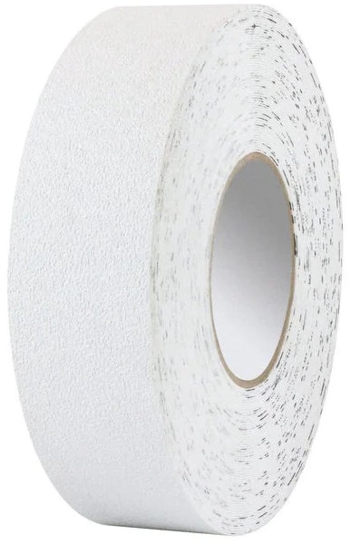 Proline vloermarkering tape vinyl - overrijdbaar - 25 meter x 50 mm - wit