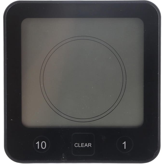Waterdichte Doucheklok voor Badkamer Countdown Timer Alarm Thermometer Hygrometer black