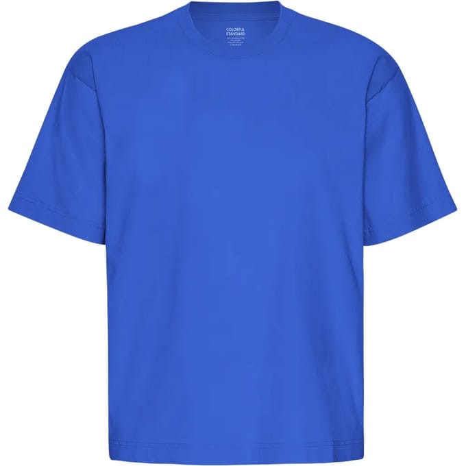 Oversized T-shirt Colorful Standard Sapphire Blue