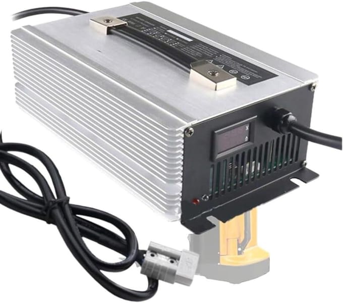 Acculader - Batterijlader - Voertuigen Opladen - HD LCD Scherm - 265 cm - Zilver