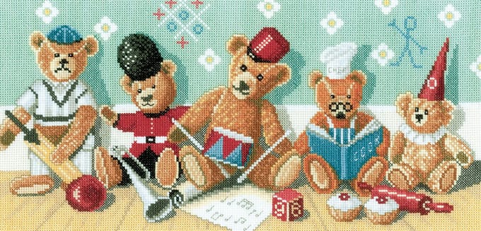 Lanarte - Telpakket kit - Teddyberen - PN-0021212