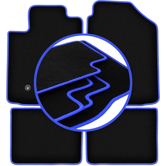 CARLUX-BLUE automatten voor: Pontiac Vibe hatchback (2003-2008)