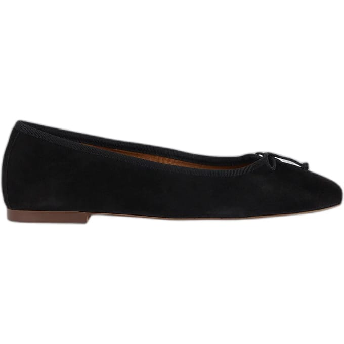 GEOX MARSILEA DAMES Ballerina's - ZWART - Maat 37