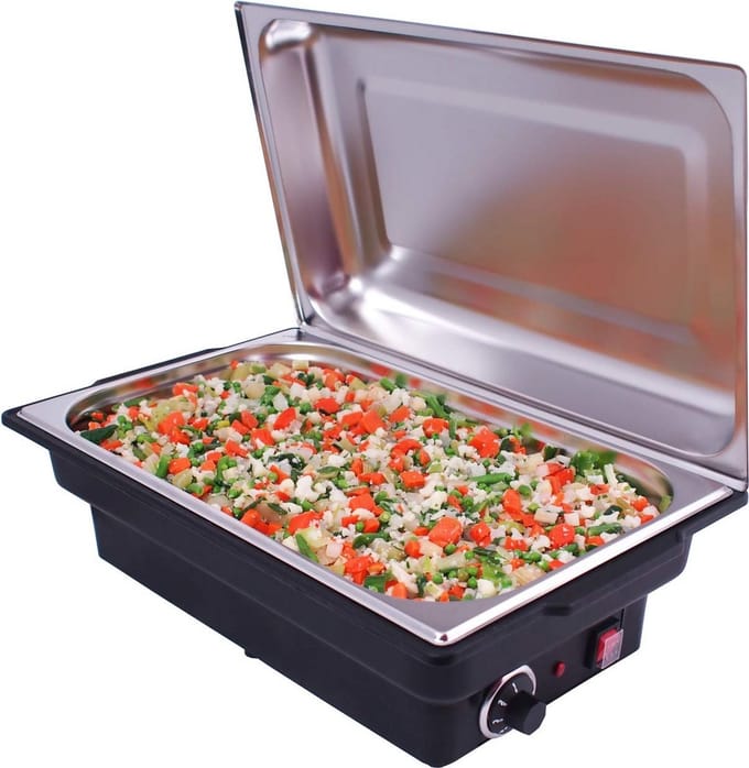 Elektrische Chafing Dish - Warmhoudschaal Buffet - Capaciteit 3 Liter