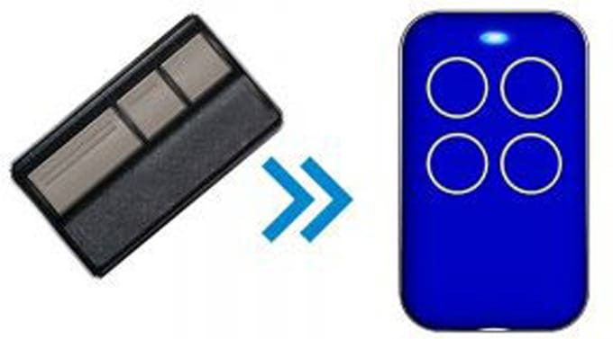 Chamberlain 94333E/94334E/94335E (Alternatieve handzender)