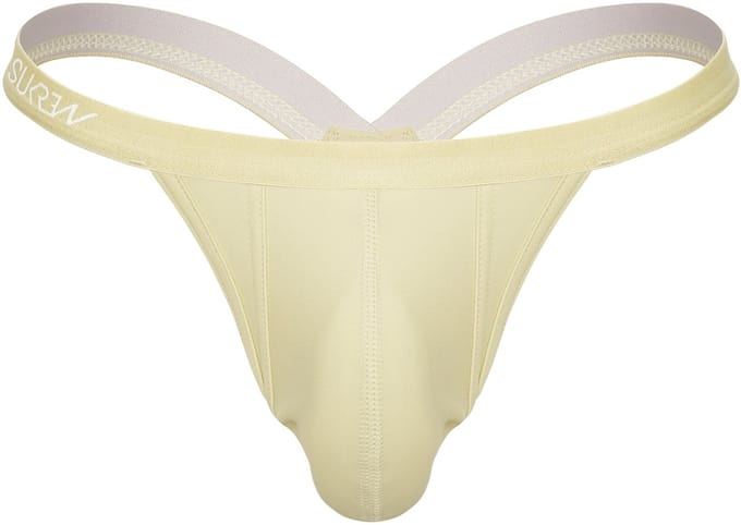 SUKREW Bubble Thong Cappuccino - MAAT S - Heren Ondergoed - String voor Man - Mannen Thong