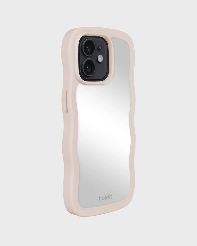 Wavy Case Light Beige/Mirror iPhone 12