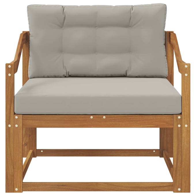 vidaXL - Buiten - Midden - Sofa - Naturel
