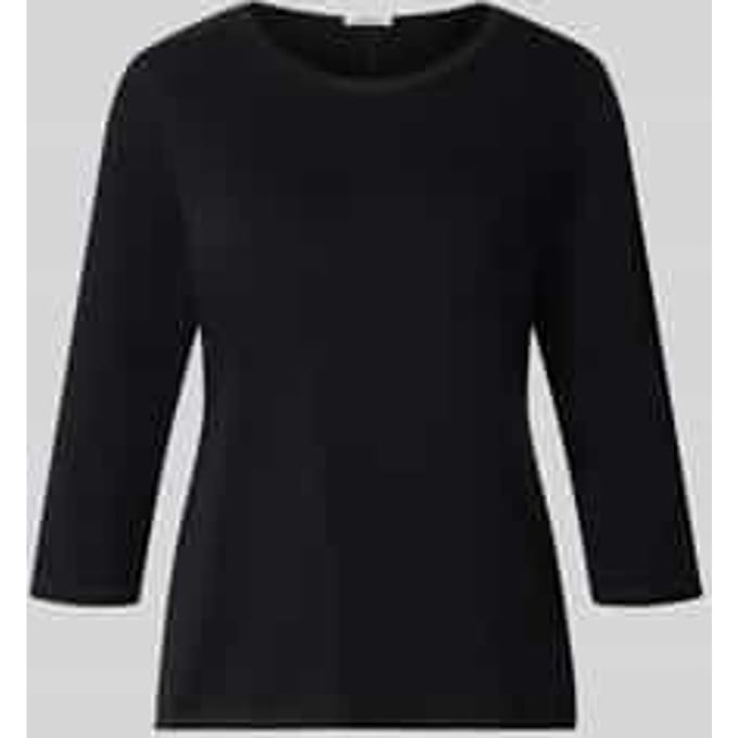 regular fit 3/4-shirt van puur katoen