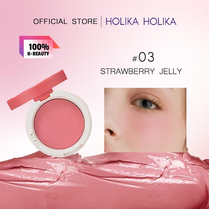 HOLIKA HOLIKA Jelly Dough Blusher 4.2g/0.14oz (5 kleuropties)