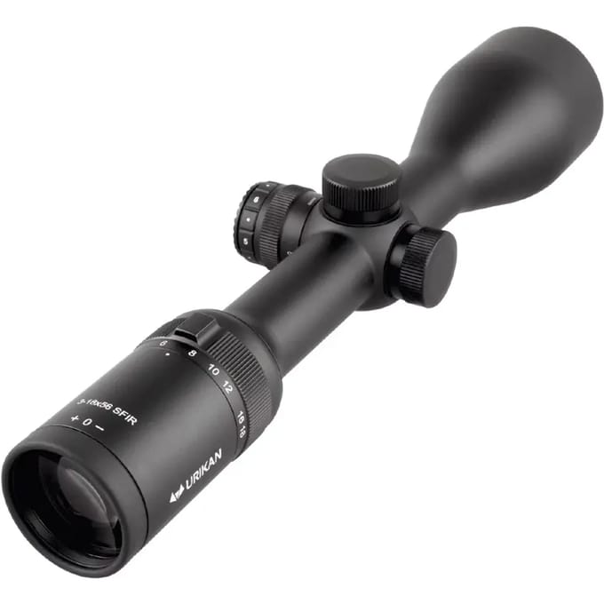 Schietbril met richtkruis Urikan Predator 3-18X56