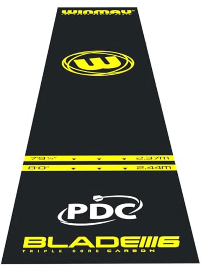 PVC Dartmat voor Stalen en Softtip Spelers - Ideaal voor Professioneel Spel