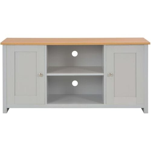 vidaXL - Tv-meubel - 120x39x58 - cm - grijs