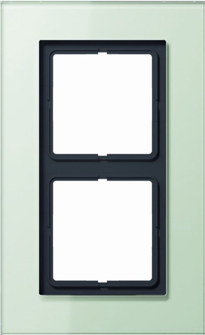 JUNG LS-plus afdekraam 2-voudig glas (LSP982GLAS)