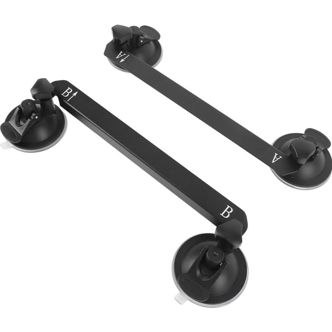Support Ventouse Satellite pour Pare-brise de Voiture Toit Ouvrant ABS Fer Stable Ventouse pour Antenne Parabolique gray