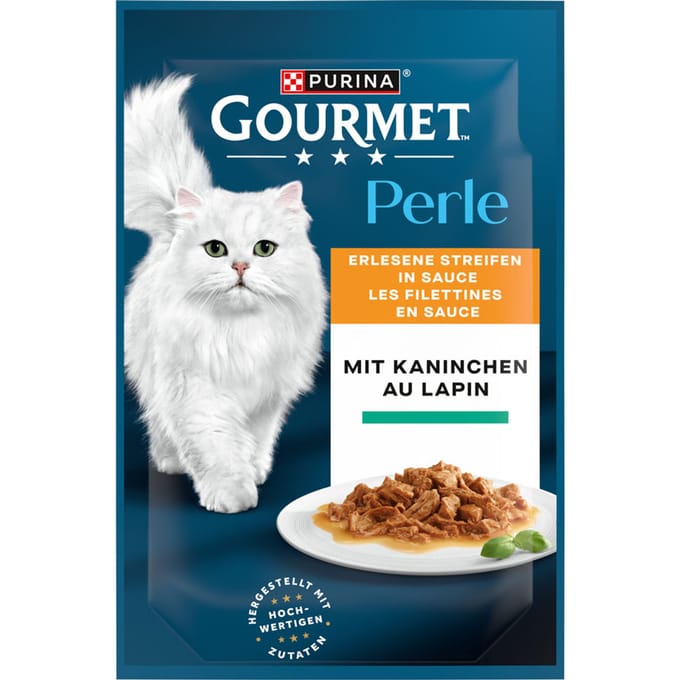 26x85g Konijn Gourmet Perle Kattenvoer