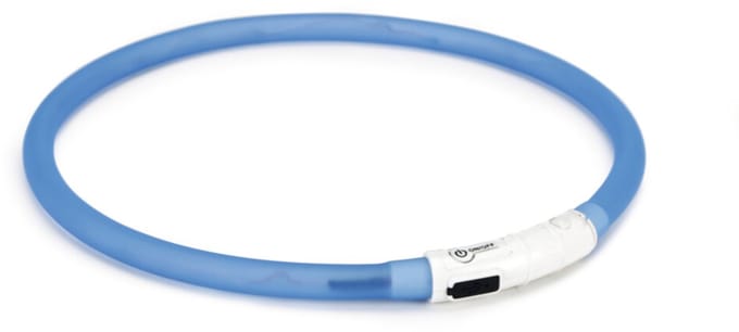 Beeztees Safety Gear Dogini - Halsband Hond - Blauw - 70 cm