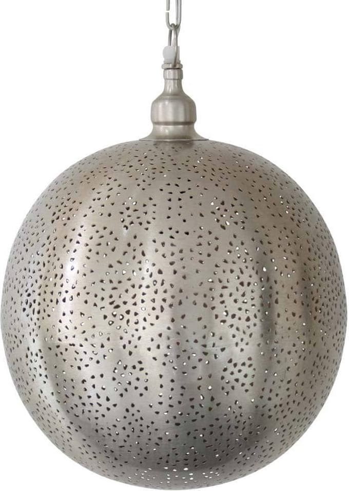 Safaary - Oosterse Hanglamp Nikkel Goud Kali Ø 30 x 40cm