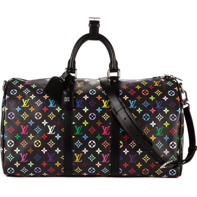 Re-Edition Takashi Murakami Multicolore Keepall 50 Reistas