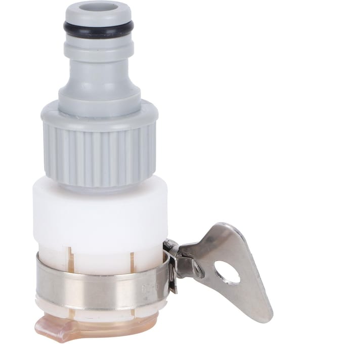 G1/2 G3/4 Tuinslang Connector Snelkoppeling Universele Adapter voor Autowas Irrigatie white