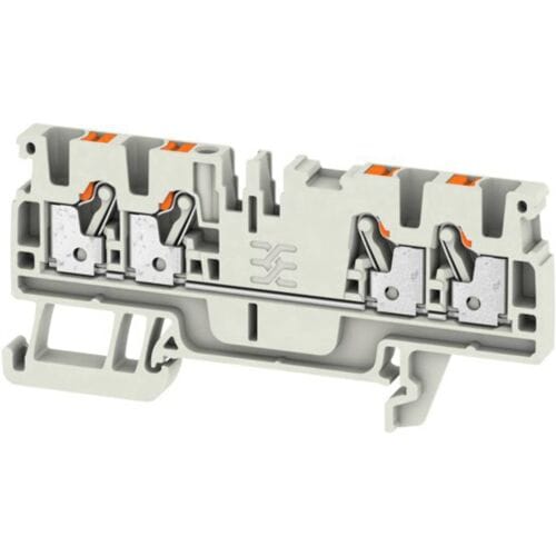 Weidmüller 2003130000 Doorgangsklem 5.1 mm Spanveer Lichtgrijs 100 stuk(s)