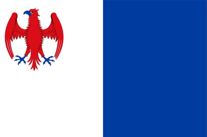 Vlag Walcourt 100x150cm