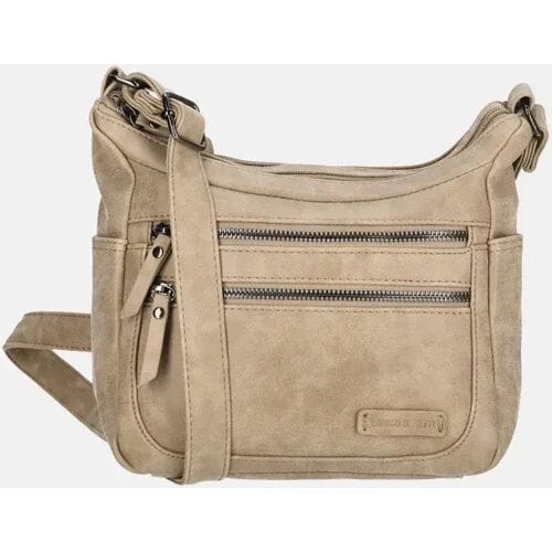 Enrico Benetti Medium Crossbodytas / Schoudertas Dames - Noumea - Taupe