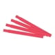 Zebra printeretiketten 10012712-1, Z-Band Fun, 2.54 cm (1 ") x 10", Red, 350 bands p/ roll, 4 roll pack